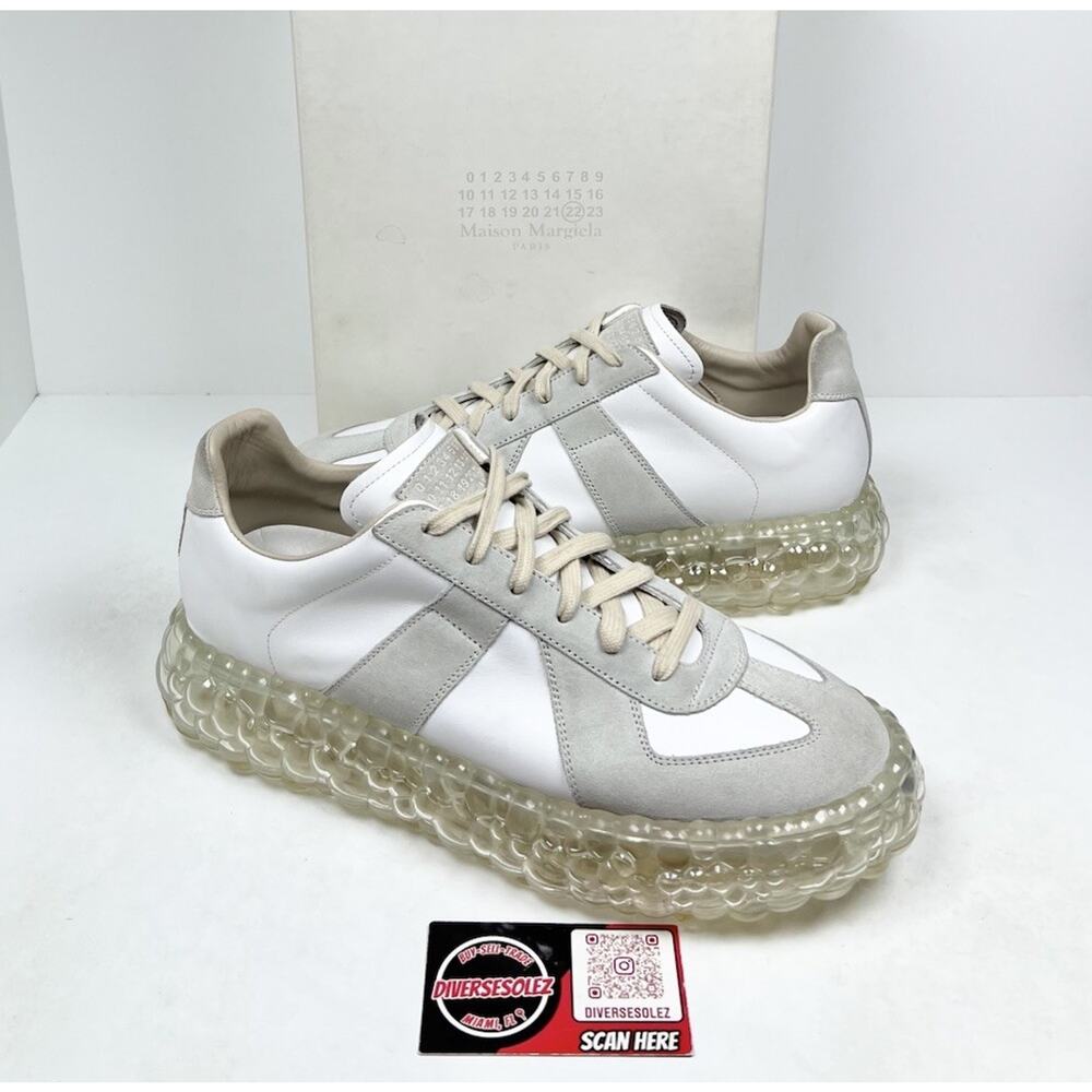Size 11US - Maison Margiela GAT Superbounce Sneakers🤍 Worn 1X/Retail $710!
